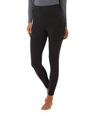 32 Degrees Womens Basic Pull-On Full-Length High Rise Leggings Black XS