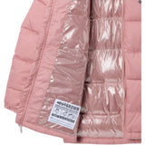 Columbia Kids Big Girl Pike Lake II Hooded Jacket Puffer Coat Eraser Pink S
