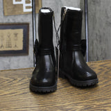 Vince Camuto Toddler Girls Tall Bow with Rhinestones Riding Boots Black 5T