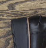 Clarks Sharon Gracie Leather Platform Loafer 26156816 Black 8W