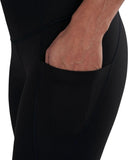Member´s Mark Ladies Womens Everyday Perforated Leggings A21-0012 Black S