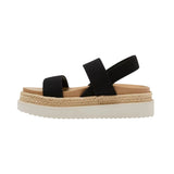 Wild Fable Elliot Platform 2-Band Sandals 94853011 Black 7.5M