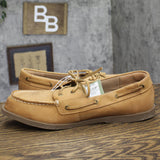 Goodfellow & Co Mens Bennett Genuine Leather Loafers 92541896 Cognac Brown 12
