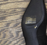 INC International Concepts Womens Secia Western Booties Black Microsuede 10M