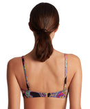 Lauren Ralph Lauren U-Wire Bikini Top Swim Bordado Paisley Black Multi 12