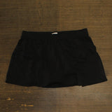 Swim Solutions Swim Skirt Womens Solid Swimsuit 2820299 Black 16