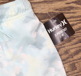 Hurley Boys Mesh Lined Swim Trunks Shorts Aqua Blue 4T