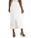 Kasper Women's Stretch Crepe Column Skirt 10551766 Vanilla Ice White 12
