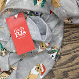 Family Pajamas Girls Boys Holiday Dogs & Cats Family Pajama Set Gray XS (4/5)