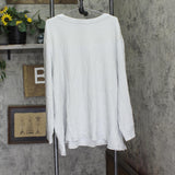 Anybody Womens Brushed Waffle Knit Crew Neck Top A703129 Soft Gray 5X