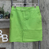 Banana Republic Womens A-Line Stretch Mini Skirt 166f8f575d632d Green 2