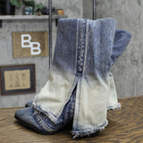 Wild Fable Women's Calista Boots with Memory Foam Insole 89258359 Blue Denim 8M