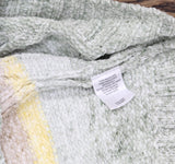 Alfred Dunner Petite Echo Canyon Ombre Chenille Biadere Sweater Brown Multi PM