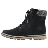 Cliffs By White Mountain Lace-up Hiker Style Buckle Ankle Boots Booties Black 7M