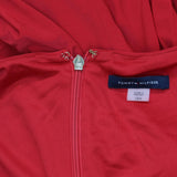 Tommy Hilfiger Womens Plus Size Faux-Wrap Asymmetric Sheath Dress Red 18W