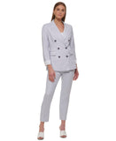 DKNY Women's Notched-Collar Double-Breasted Blazer UC2JX146