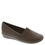 Easy Spirit Arlie Womens Wedge Slip-On Flats SEARLIE3 Dark Brown 11M