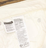 Levis Womens 501 Original Shorts Button Fly Jean Jorts Disco Nights White 30