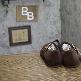 Universal Thread Double Strap Mary Jane Ballet Flats Chocolate Brown 7W