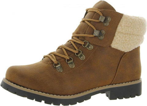 Cliffs By White Mountain Pathfield Lace-up Hiker Style Bootie Light Brown 7W