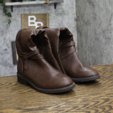 Style & Co. Womens Verityy Knee High Riding Block Heel Boots Brown Multi 6M