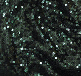 Alex Evenings Neck Front Slit Sleeveless Dress Gown Black / Emerald Green 2