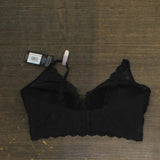 Maidenform Womens Pure Comfort Lace Bralette DM1188 Black 40D