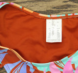 Salt + Cove Juniors Printed Side-Tie Bikini Bottom 807141 Bikini Blue XL