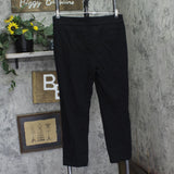 Charter Club Cambridge Petite Tummy-Control Ponte-Knit Pants Deep Black 14P