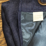 ZUZIFY Grommet Blackout Curtain Panel Navy Blue 40x102