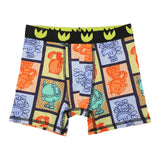 Bioworld 5-Pack Fun All-Over Print Boys Boxer Briefs Blue Multicolor L (10/12)