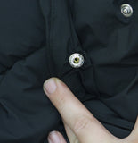 A New Day Winter Mitten Cuffs Hooded Neck Duvet Puffer Jacket Coat Black XS