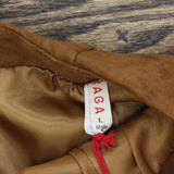 Raga Womens Faux Suede Short Mini Skirt Brown Rivka L