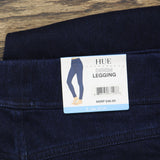 Hue Women's Mid-Rise Stretch Slim Fit Pull On Denim Leggings US00726