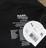 Motherhood Maternity Ponte-Knit Ankle Maternity Pants M90049-01-XL Black XL
