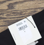 Calvin Klein Womens Crepe Jersey Polo Shirt Knit 44C221G Black L