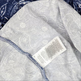 Lauren Ralph Lauren Paisley Strappy Cami Shorts Pajama Set Navy Print Blue L