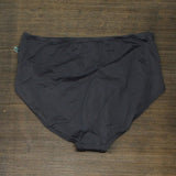 Kona Sol Women's Full Coverage High Waist Bikini Bottom Gray XL