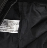 A New Day Womens Snap Zip Front Faux Leather Moto Biker Jacket Black S