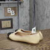 A New Day Women's Janie Ballet Flats with Memory Foam Insole Beige Brown 9M