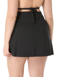 Coco Reef Womens Soar Ultra High Swim Skirt U95396 Black XL