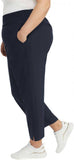 Kirkland Signature  Women's Lightweight Ankle Pants 7772005 Navy Blue S