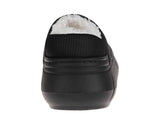 Foamwalk Boys Puffy Fur Lined Clogs 431193 Black 2-3