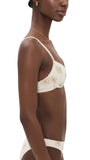 Solid & Striped Womens Swim Bikini The Eva Top Brule Brown M