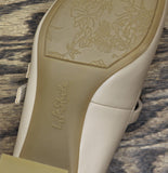 Lifestride Mary Jane Block Heel Pumps with Double Straps Tender Taupe Brown 5M