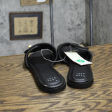 A New Day Womens Audrey Slide Sandals 89998708 Black 10M