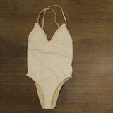 PQ Margot Lace One Piece Swimsuit BIS-5029P Biscotti Brown M