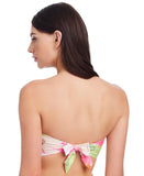 Sanctuary Charming Floral V-Wire Bandeau Top SACM25149 White Multi XL