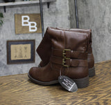 Style & Co. Womens Maliaa Faux Leather Knee-High Boots Brown Smooth 5M