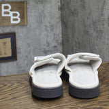 Isotoner Womens Active Recycled Adjustable Slide Slippers Light Grey L (8.5-9)